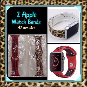 2 Brand New Apple Watch Band Bundle